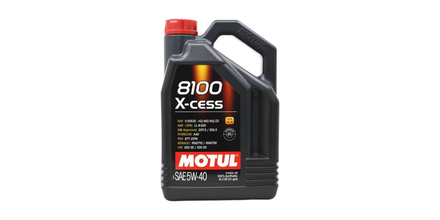 MOTUL 8100 X-CESS 5W40 (4 LT) MOTOR YAĞI